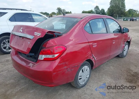 2018 Mitsubishi Mirage G4 Es from USA, damaged, VIN ML32F3FJ3JHF11297